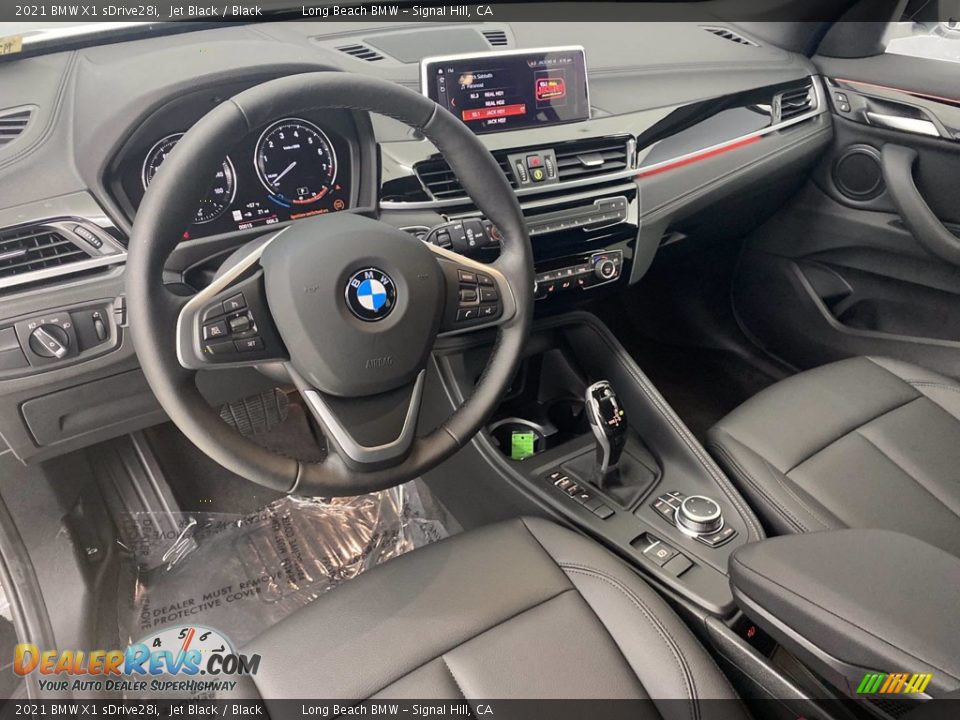 2021 BMW X1 sDrive28i Jet Black / Black Photo #3