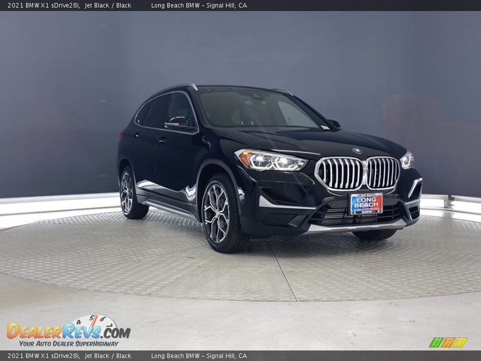 2021 BMW X1 sDrive28i Jet Black / Black Photo #4