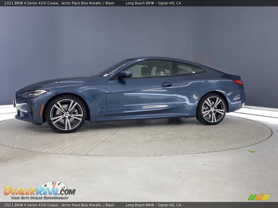 Arctic Race Blue Metallic 2021 BMW 4 Series 430i Coupe Photo #7