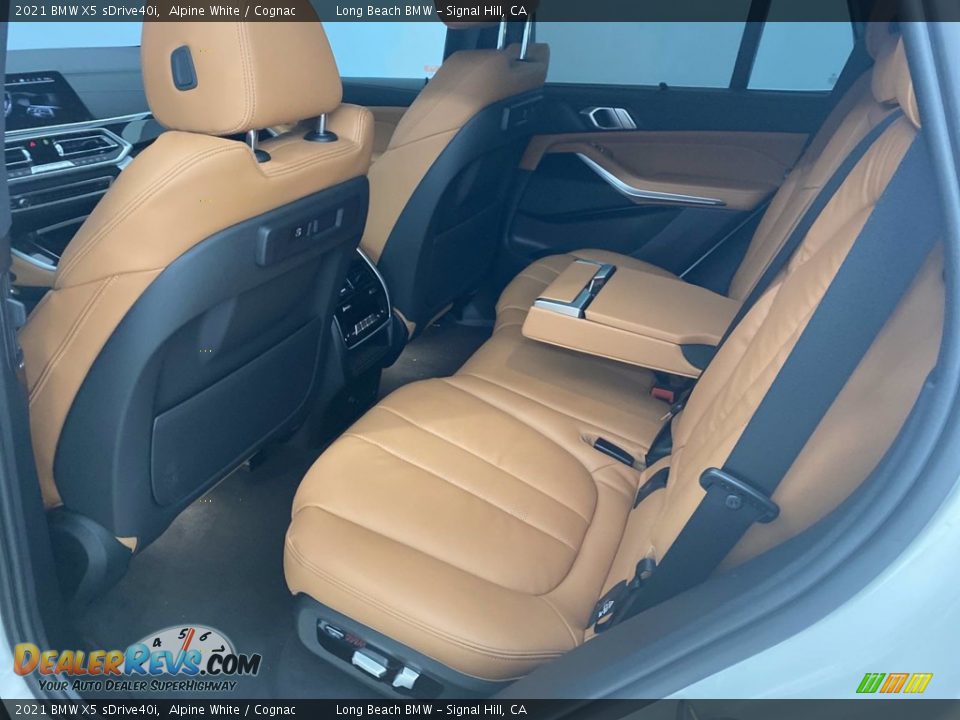 2021 BMW X5 sDrive40i Alpine White / Cognac Photo #22