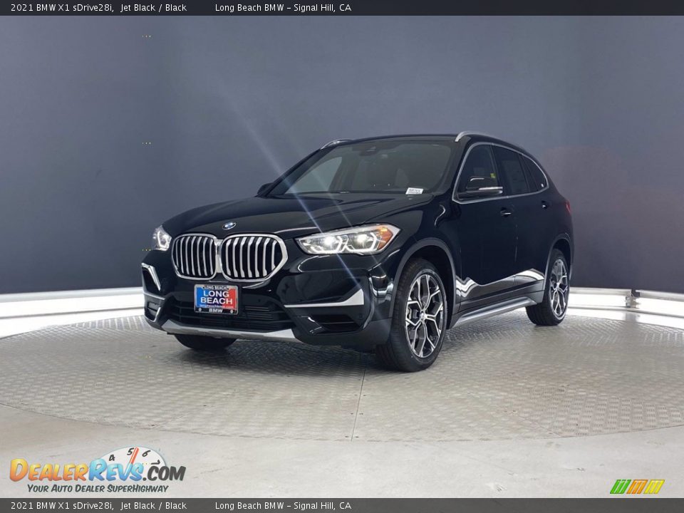 2021 BMW X1 sDrive28i Jet Black / Black Photo #7