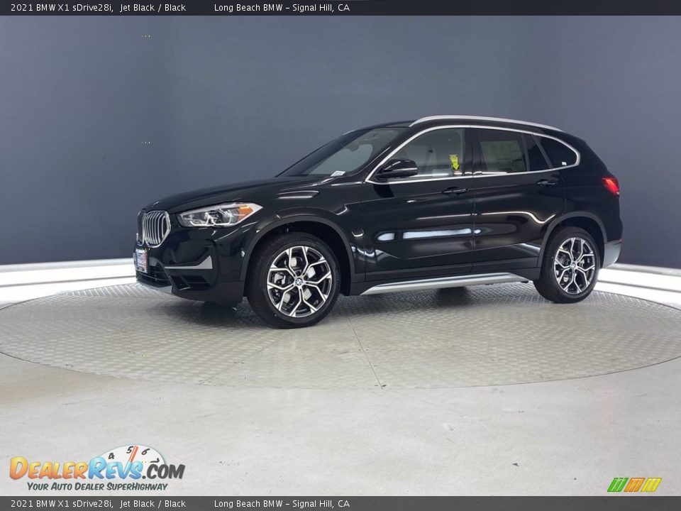 2021 BMW X1 sDrive28i Jet Black / Black Photo #8