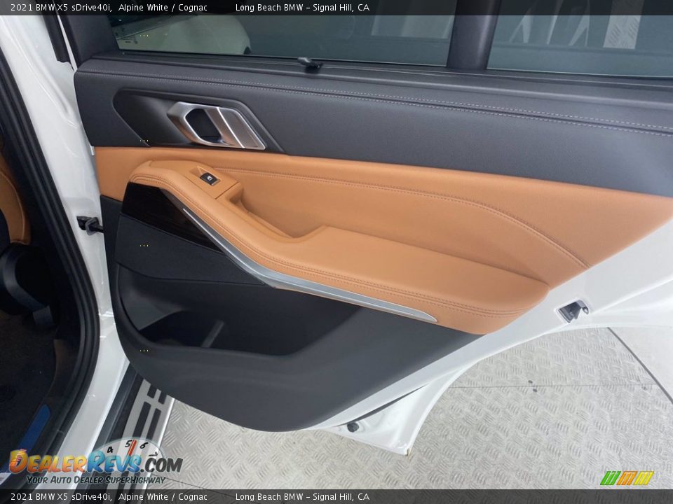 2021 BMW X5 sDrive40i Alpine White / Cognac Photo #28