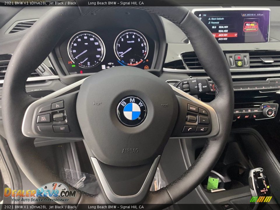 2021 BMW X1 sDrive28i Jet Black / Black Photo #15