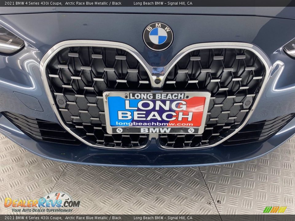 2021 BMW 4 Series 430i Coupe Arctic Race Blue Metallic / Black Photo #19