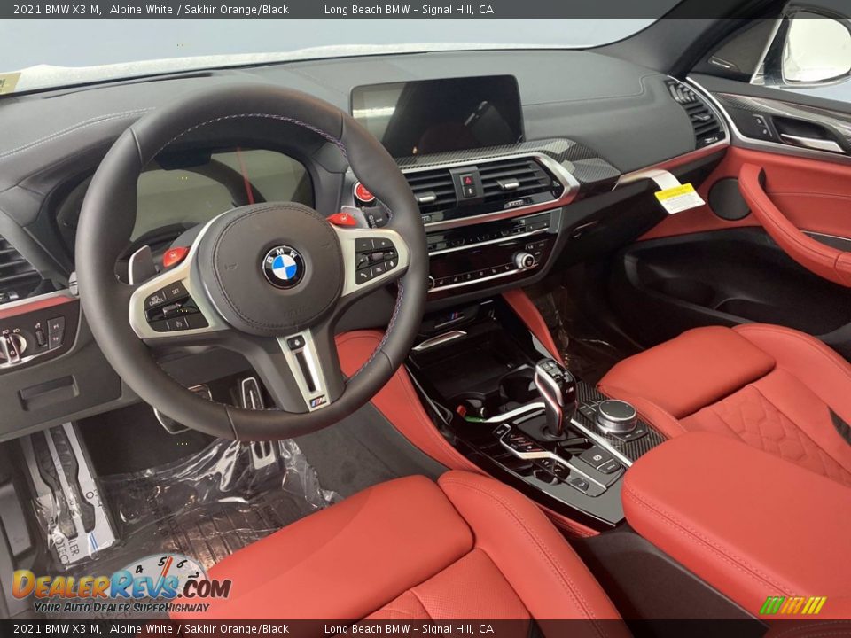 Front Seat of 2021 BMW X3 M  Photo #3