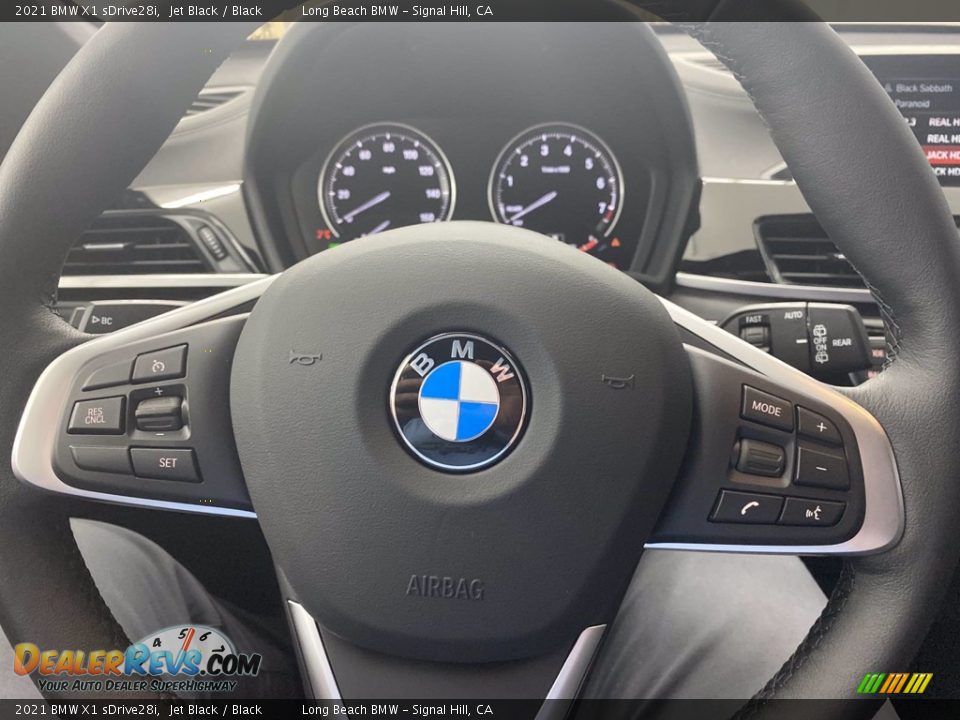 2021 BMW X1 sDrive28i Jet Black / Black Photo #25