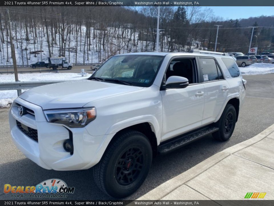 2021 Toyota 4Runner SR5 Premium 4x4 Super White / Black/Graphite Photo #13