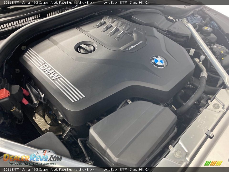 2021 BMW 4 Series 430i Coupe 2.0 Liter DI TwinPower Turbocharged DOHC 16-Valve VVT 4 Cylinder Engine Photo #30