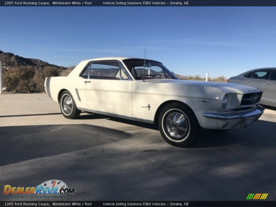 Wimbledon White 1965 Ford Mustang Coupe Photo #19