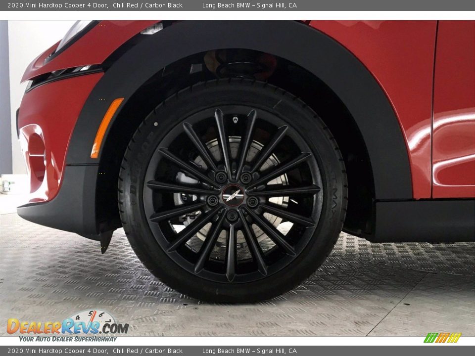 2020 Mini Hardtop Cooper 4 Door Chili Red / Carbon Black Photo #9