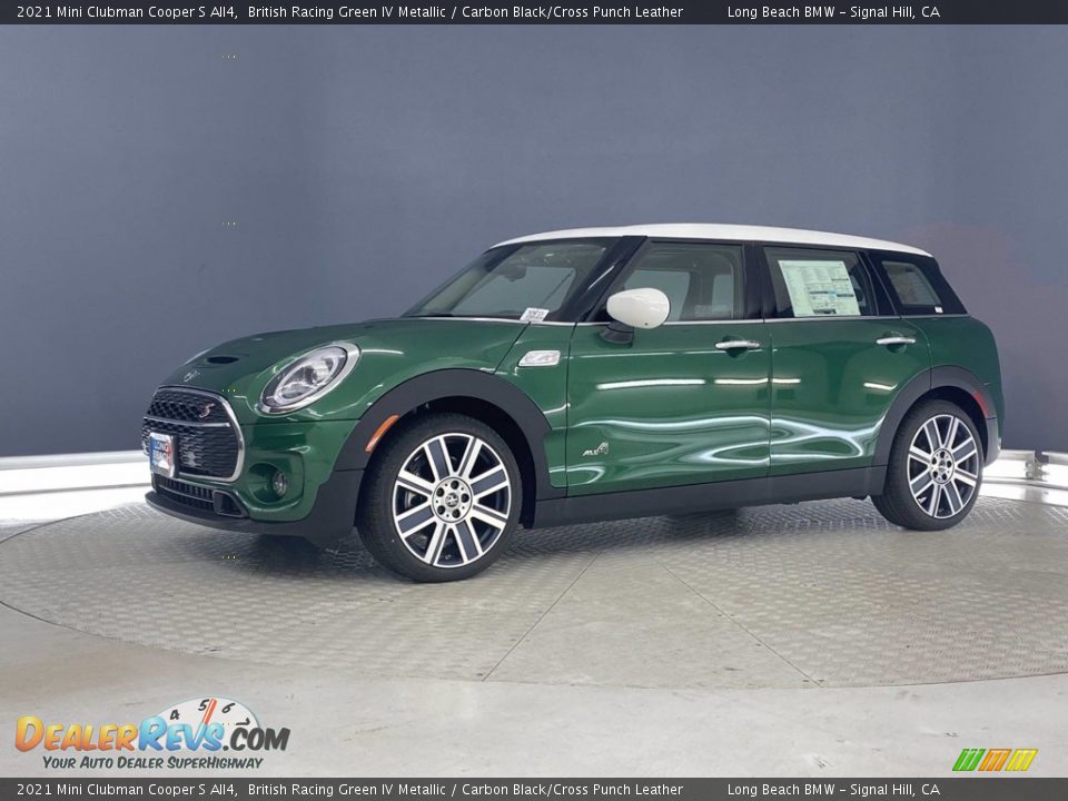 Front 3/4 View of 2021 Mini Clubman Cooper S All4 Photo #5