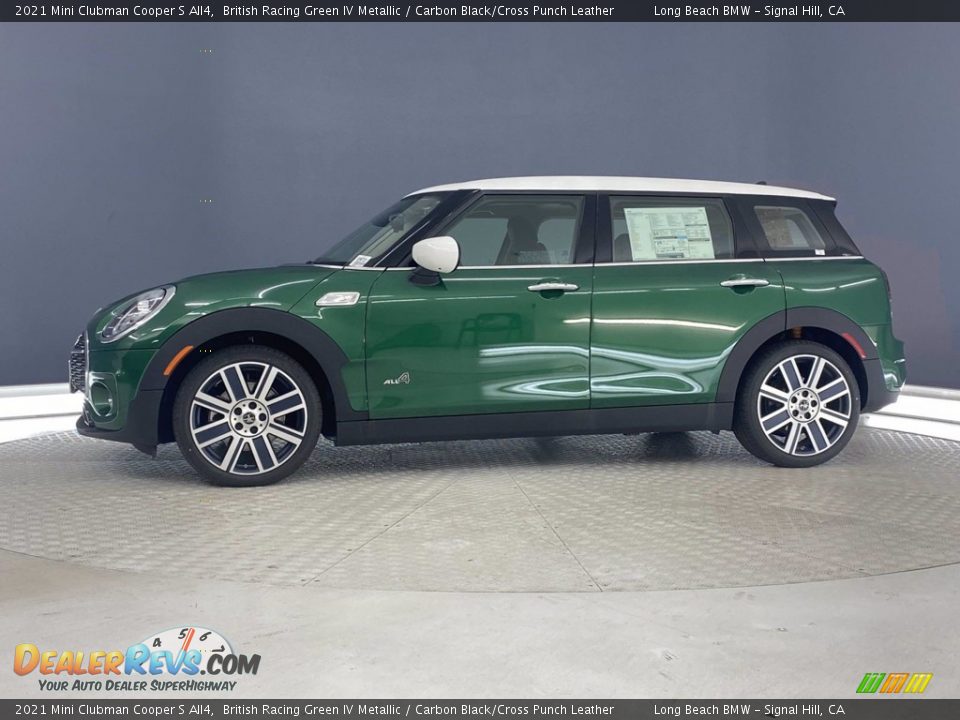 British Racing Green IV Metallic 2021 Mini Clubman Cooper S All4 Photo #6