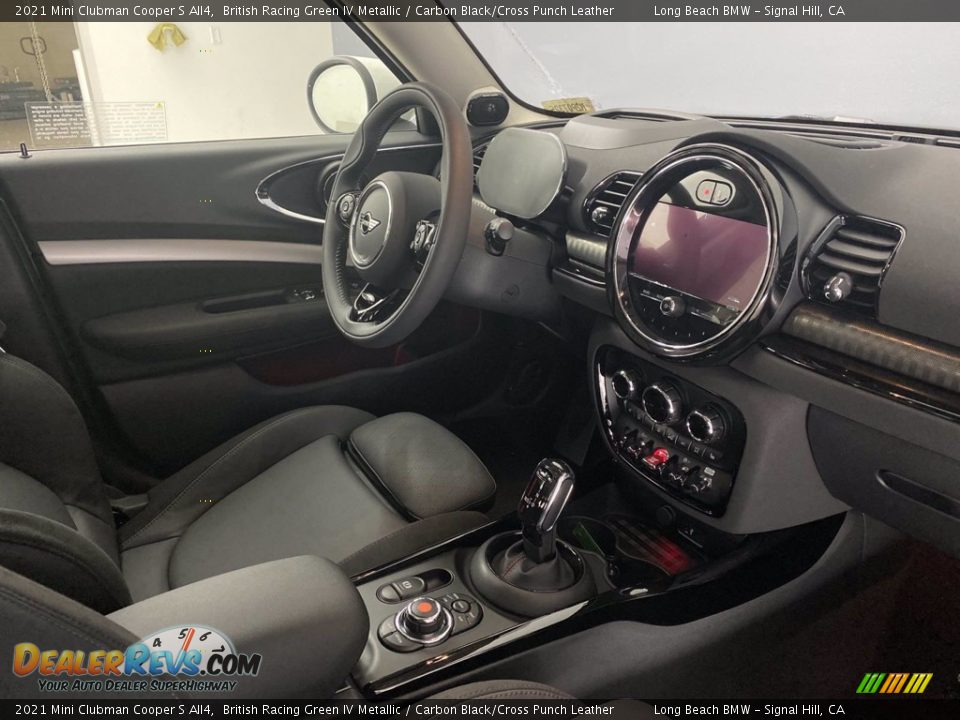 2021 Mini Clubman Cooper S All4 British Racing Green IV Metallic / Carbon Black/Cross Punch Leather Photo #19