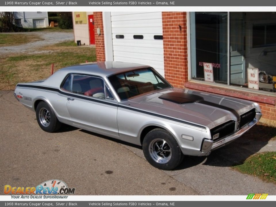 Silver 1968 Mercury Cougar Coupe Photo #1