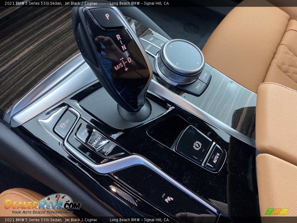 2021 BMW 5 Series 530i Sedan Jet Black / Cognac Photo #29