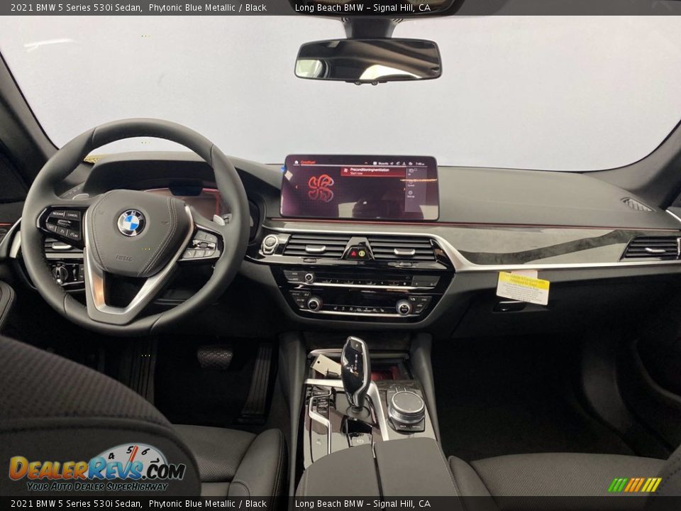 2021 BMW 5 Series 530i Sedan Phytonic Blue Metallic / Black Photo #2