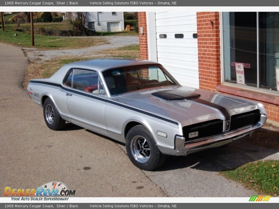 Silver 1968 Mercury Cougar Coupe Photo #6