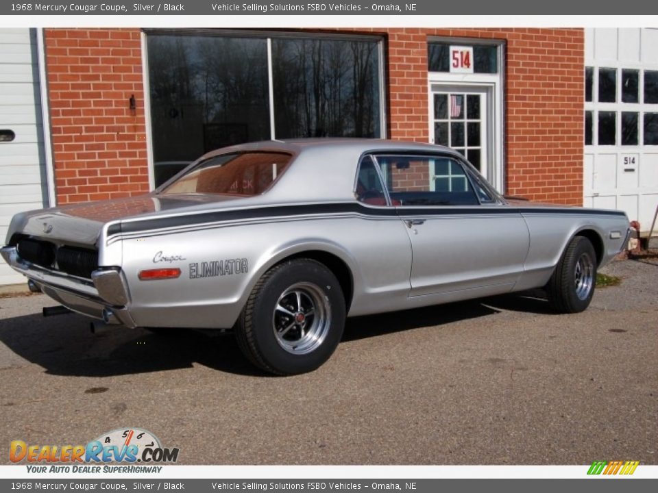 Silver 1968 Mercury Cougar Coupe Photo #8