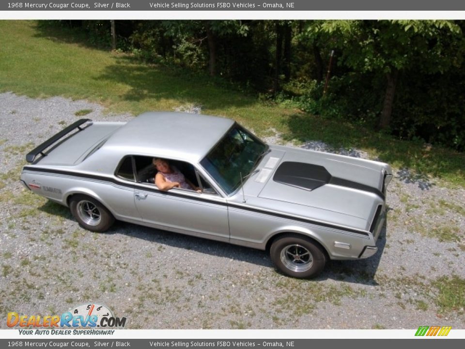Silver 1968 Mercury Cougar Coupe Photo #9