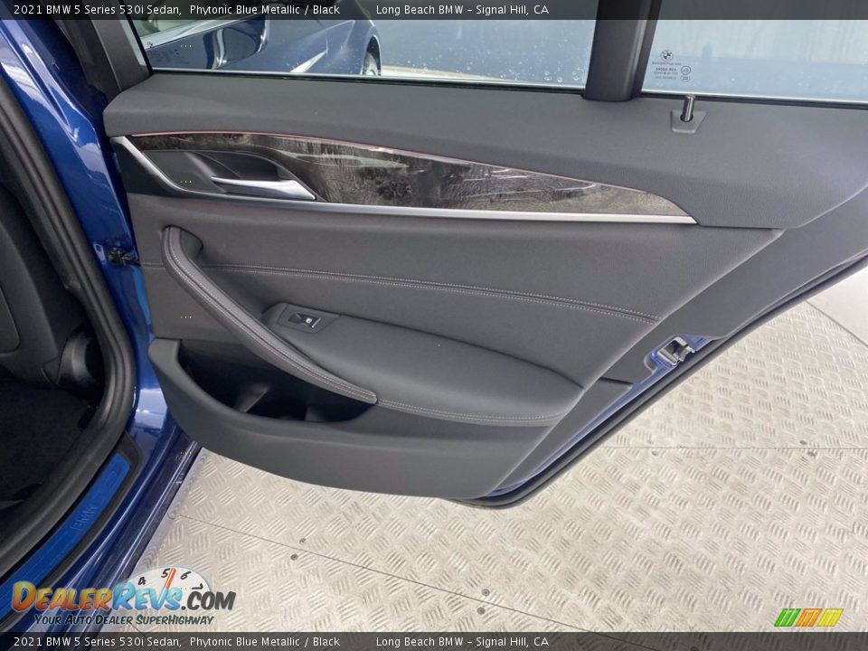 2021 BMW 5 Series 530i Sedan Phytonic Blue Metallic / Black Photo #20