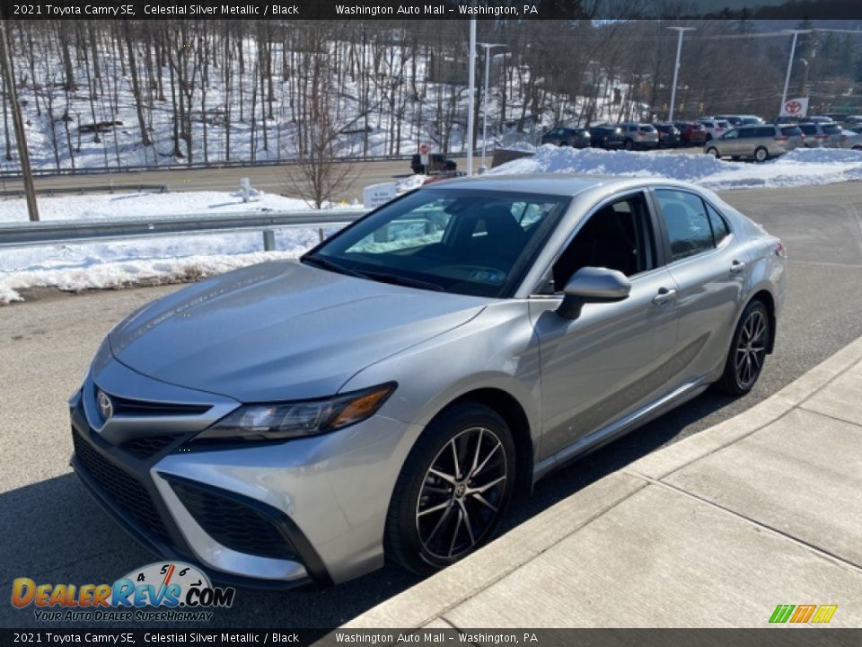 2021 Toyota Camry SE Celestial Silver Metallic / Black Photo #12