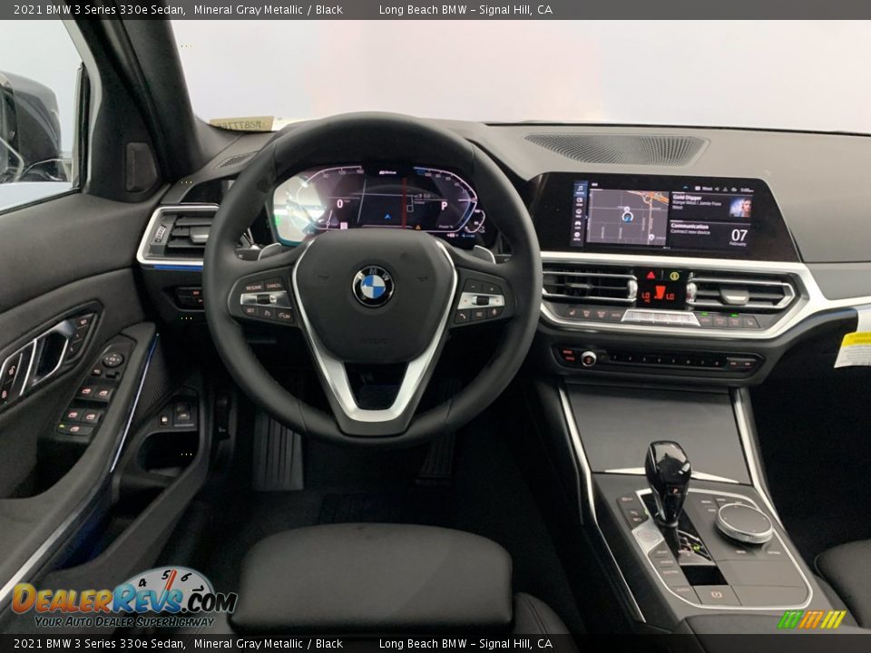 2021 BMW 3 Series 330e Sedan Mineral Gray Metallic / Black Photo #5