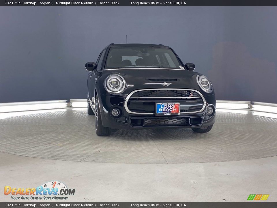 2021 Mini Hardtop Cooper S Midnight Black Metallic / Carbon Black Photo #3