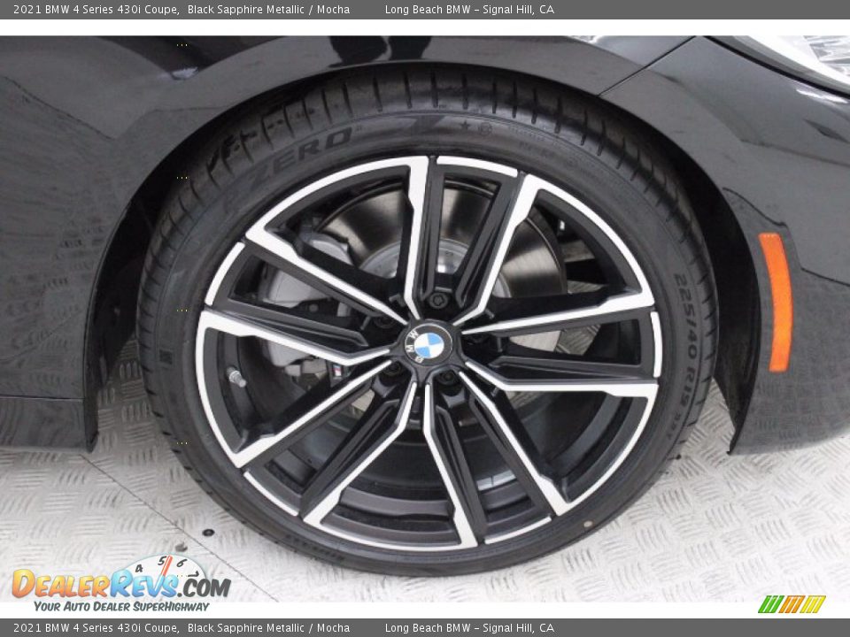 2021 BMW 4 Series 430i Coupe Black Sapphire Metallic / Mocha Photo #3