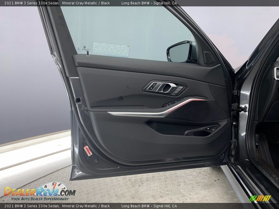 2021 BMW 3 Series 330e Sedan Mineral Gray Metallic / Black Photo #9