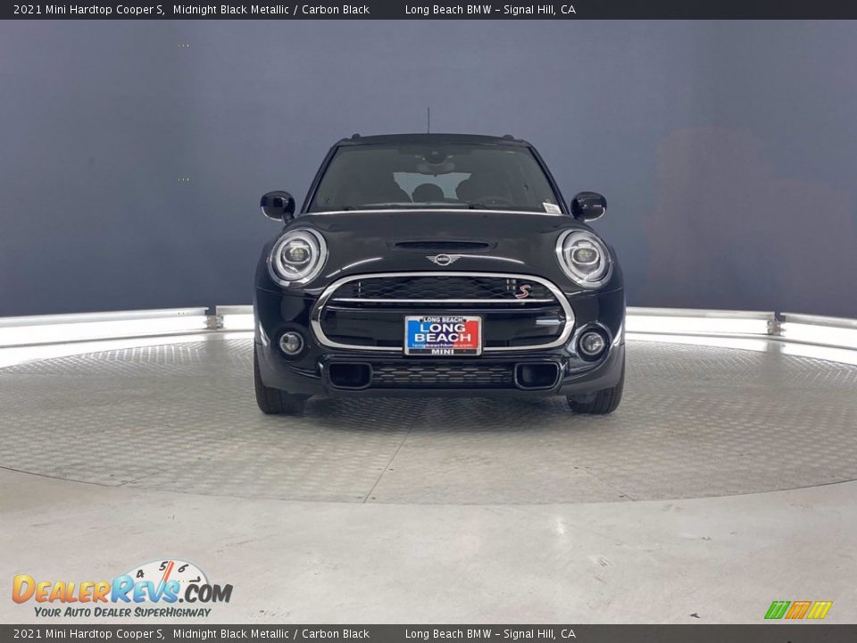 2021 Mini Hardtop Cooper S Midnight Black Metallic / Carbon Black Photo #4