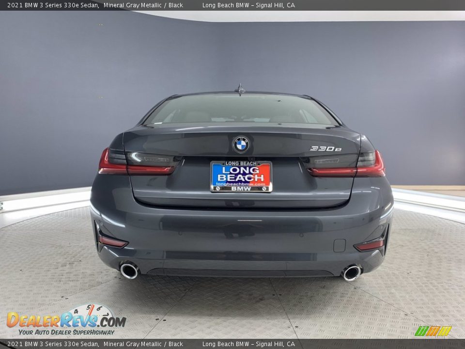 2021 BMW 3 Series 330e Sedan Mineral Gray Metallic / Black Photo #15