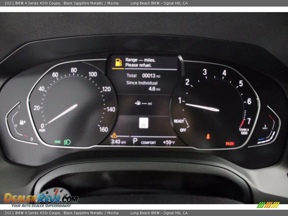 2021 BMW 4 Series 430i Coupe Gauges Photo #11