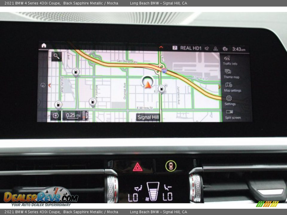 Navigation of 2021 BMW 4 Series 430i Coupe Photo #13