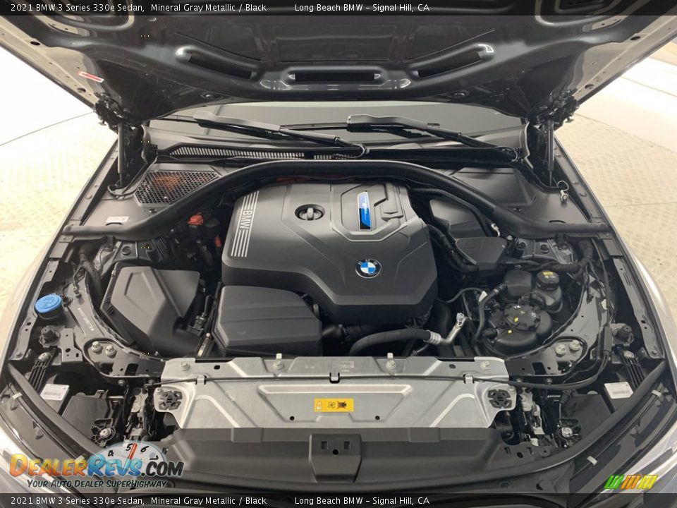 2021 BMW 3 Series 330e Sedan Mineral Gray Metallic / Black Photo #18