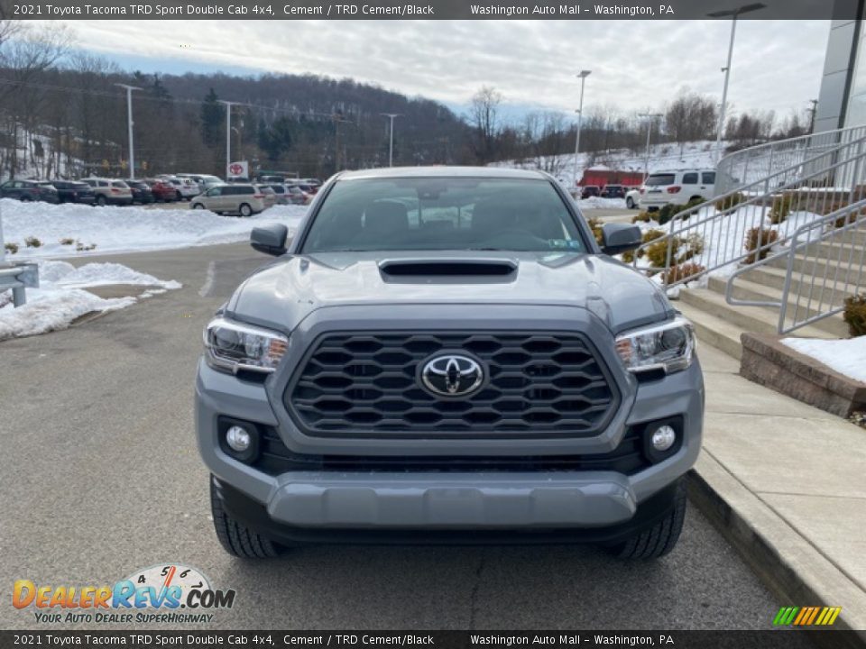 2021 Toyota Tacoma TRD Sport Double Cab 4x4 Cement / TRD Cement/Black Photo #11