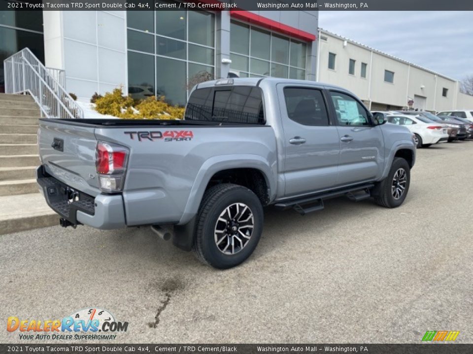 2021 Toyota Tacoma TRD Sport Double Cab 4x4 Cement / TRD Cement/Black Photo #13
