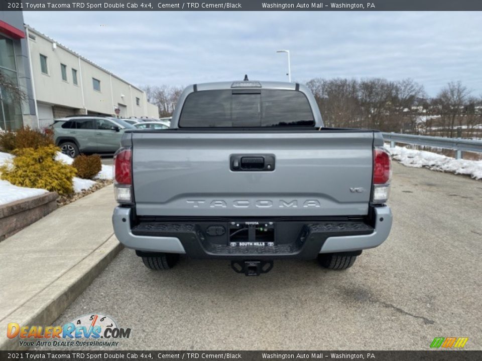 2021 Toyota Tacoma TRD Sport Double Cab 4x4 Cement / TRD Cement/Black Photo #14
