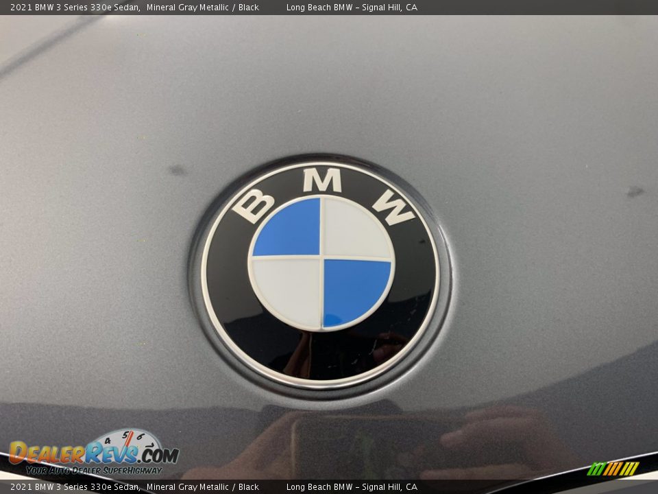 2021 BMW 3 Series 330e Sedan Mineral Gray Metallic / Black Photo #21