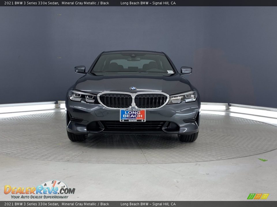 2021 BMW 3 Series 330e Sedan Mineral Gray Metallic / Black Photo #23