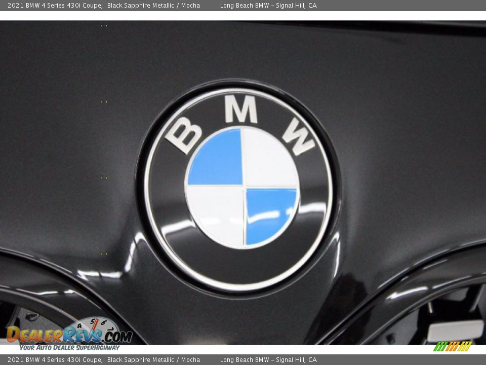 2021 BMW 4 Series 430i Coupe Black Sapphire Metallic / Mocha Photo #21