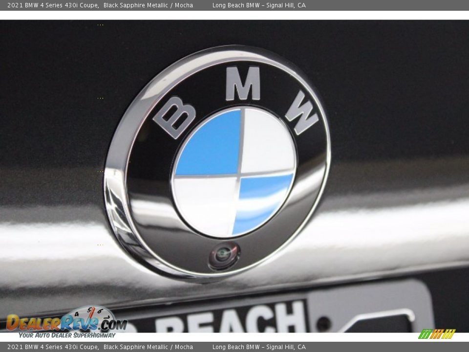 2021 BMW 4 Series 430i Coupe Black Sapphire Metallic / Mocha Photo #23