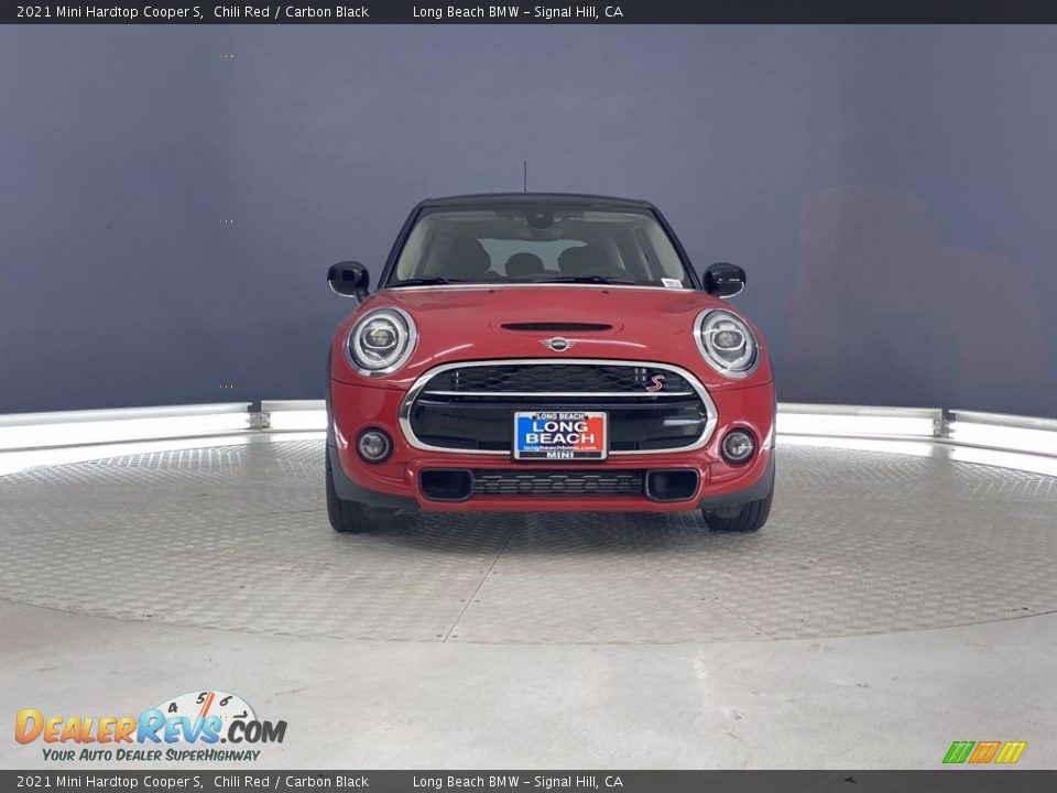 2021 Mini Hardtop Cooper S Chili Red / Carbon Black Photo #4