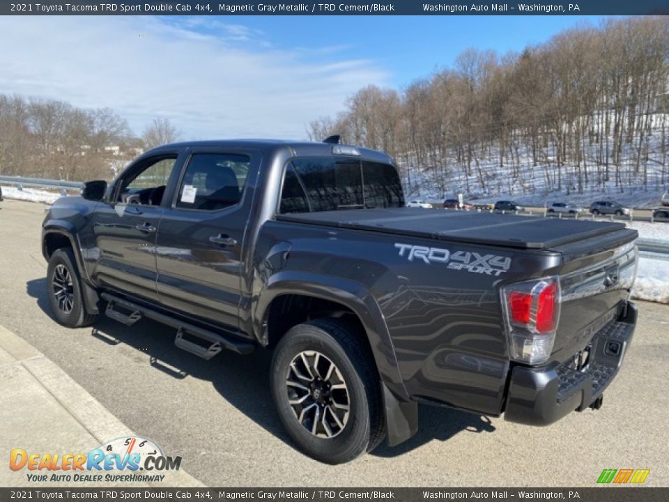 2021 Toyota Tacoma TRD Sport Double Cab 4x4 Magnetic Gray Metallic / TRD Cement/Black Photo #2