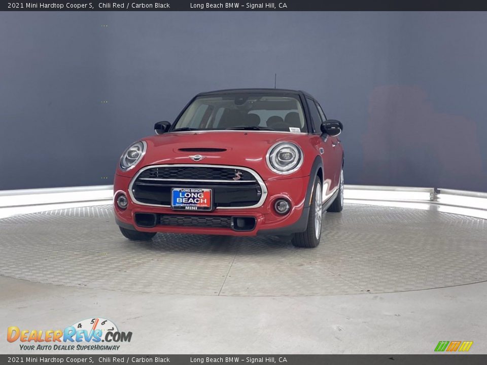 2021 Mini Hardtop Cooper S Chili Red / Carbon Black Photo #5