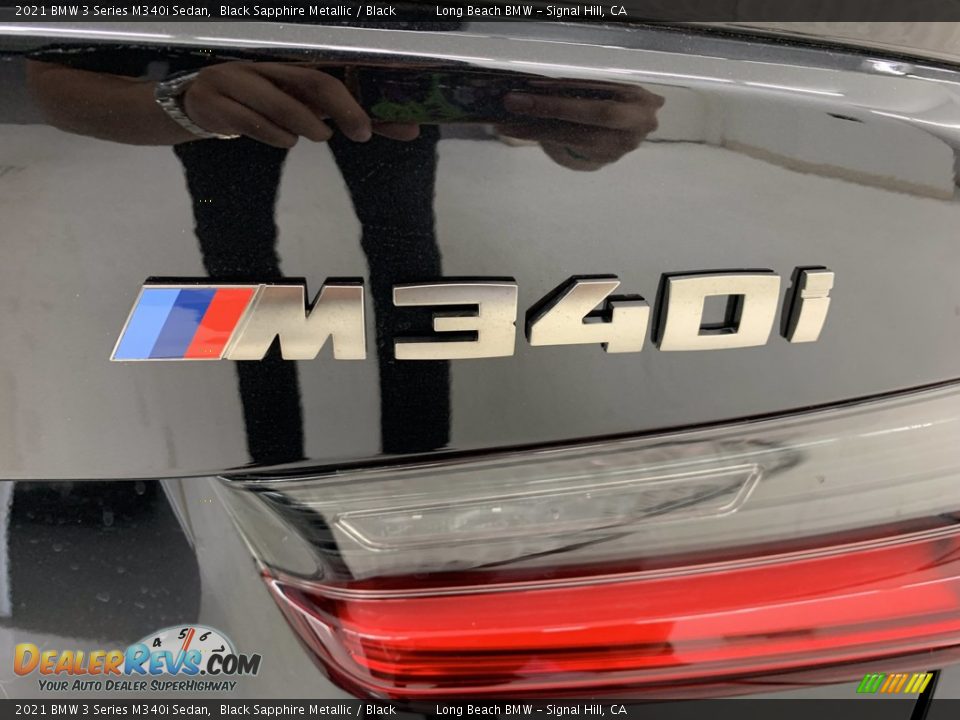 2021 BMW 3 Series M340i Sedan Black Sapphire Metallic / Black Photo #14