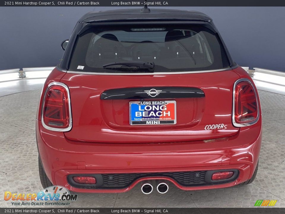 2021 Mini Hardtop Cooper S Chili Red / Carbon Black Photo #12