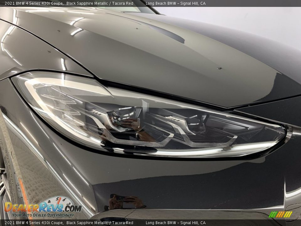 2021 BMW 4 Series 430i Coupe Black Sapphire Metallic / Tacora Red Photo #20