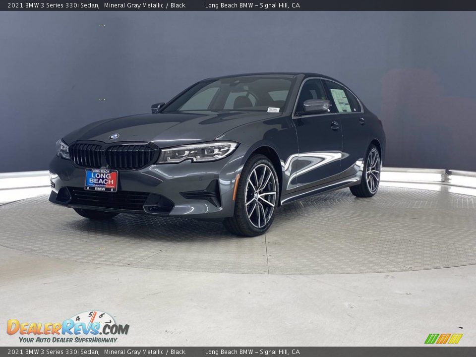 2021 BMW 3 Series 330i Sedan Mineral Gray Metallic / Black Photo #3
