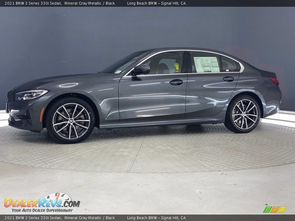 2021 BMW 3 Series 330i Sedan Mineral Gray Metallic / Black Photo #4
